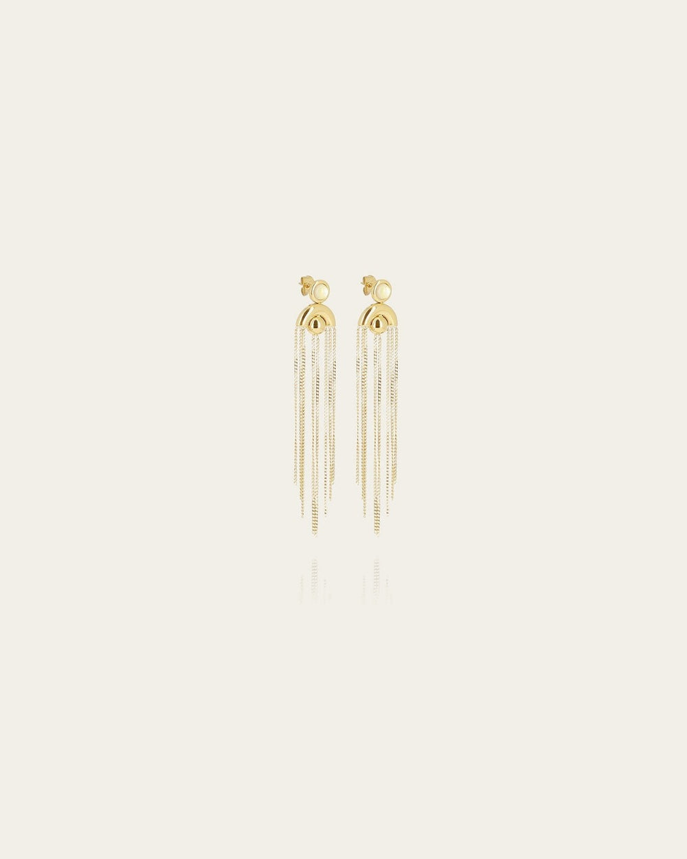 Keny earrings (Gold-plated steel)