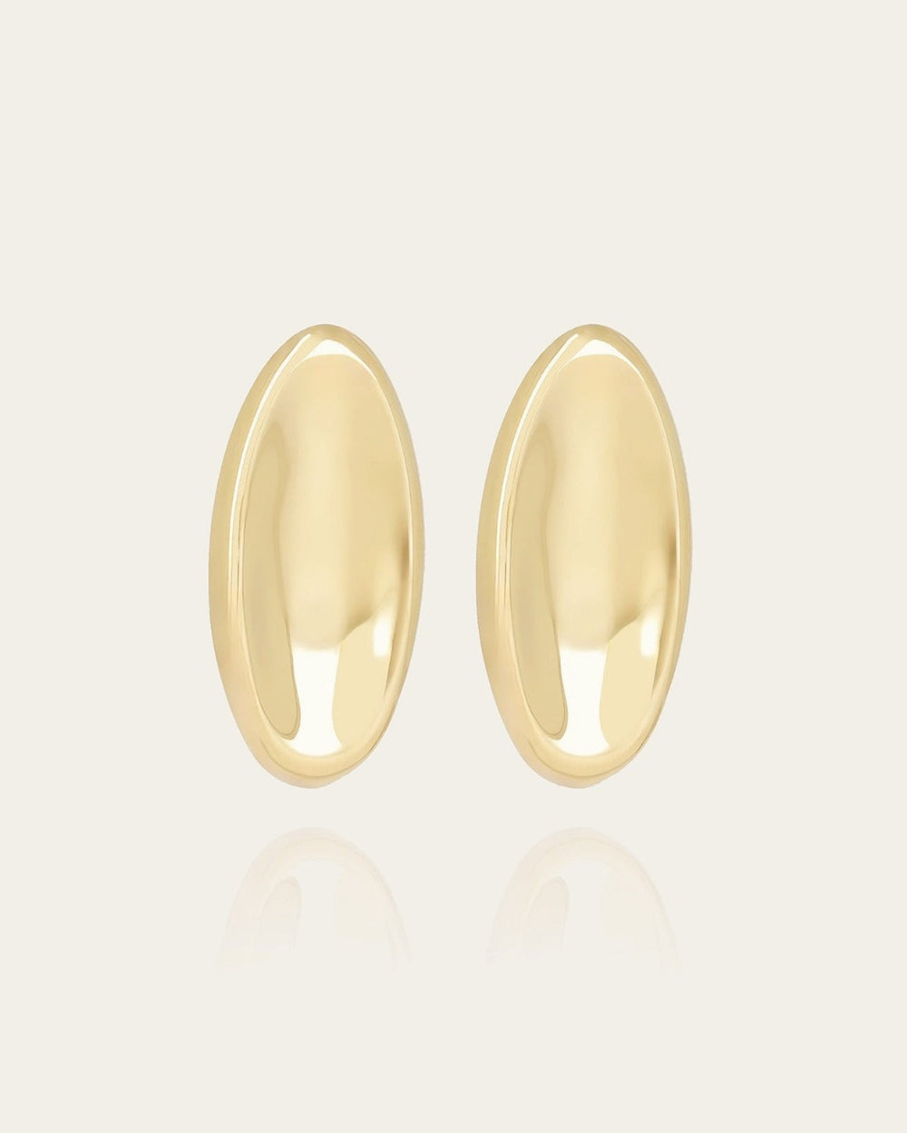 Boucles d'oreilles Orane (Acier doré)