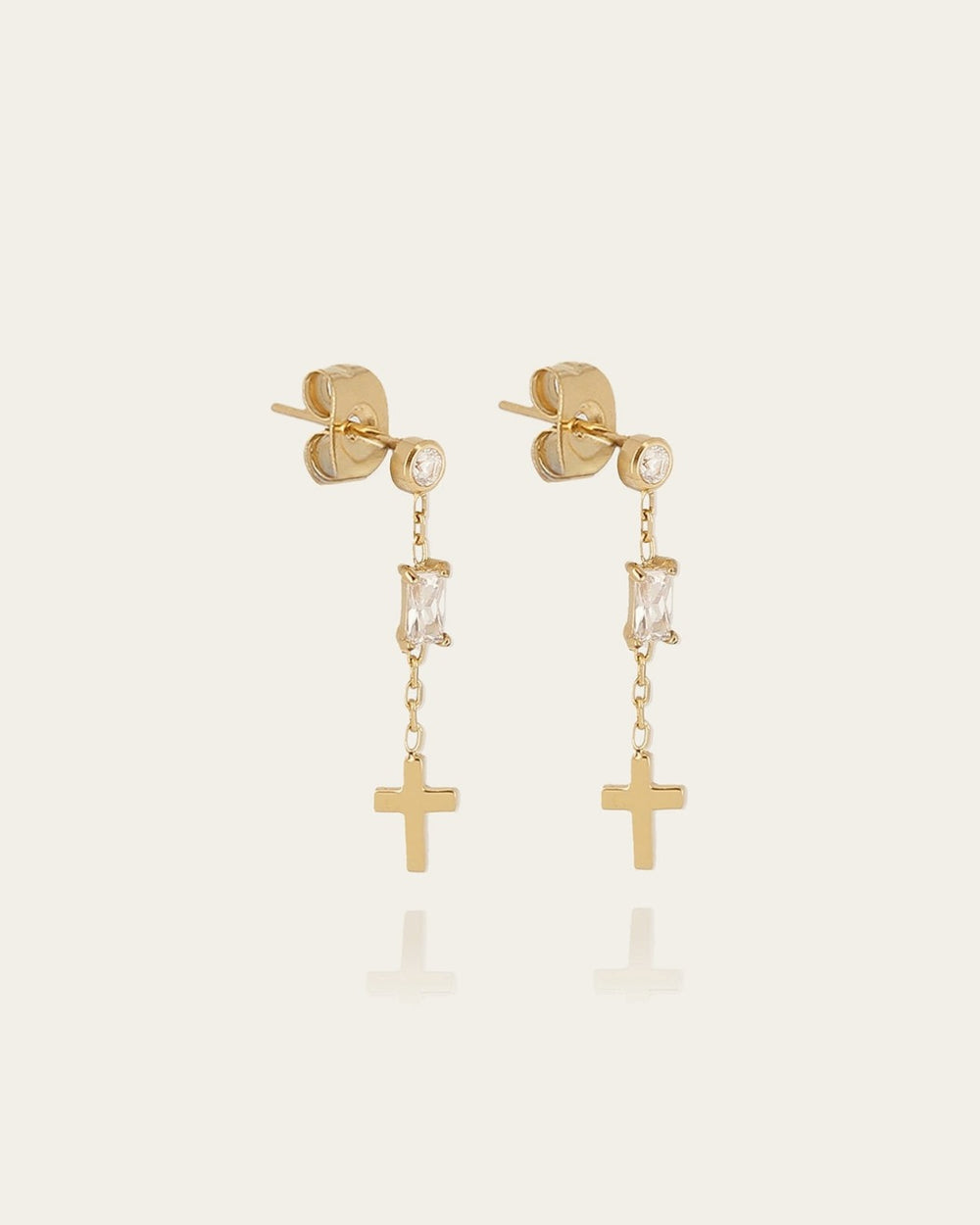 Freya Earrings (Gold-Plated Steel)