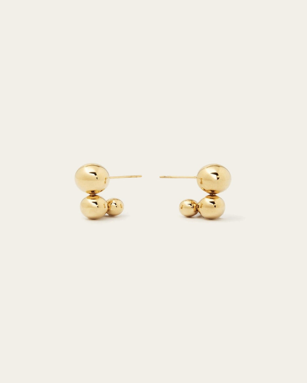 Boucles d'oreilles Annabelle (Acier doré)