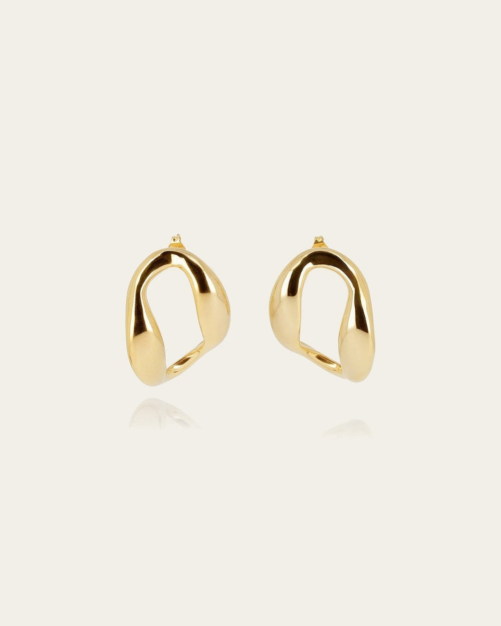 Boucles d'oreilles Odessa (Acier doré)