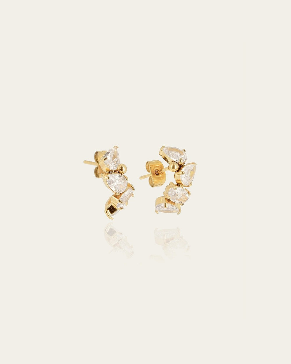 Cosia Earrings (Gold-plated Steel)