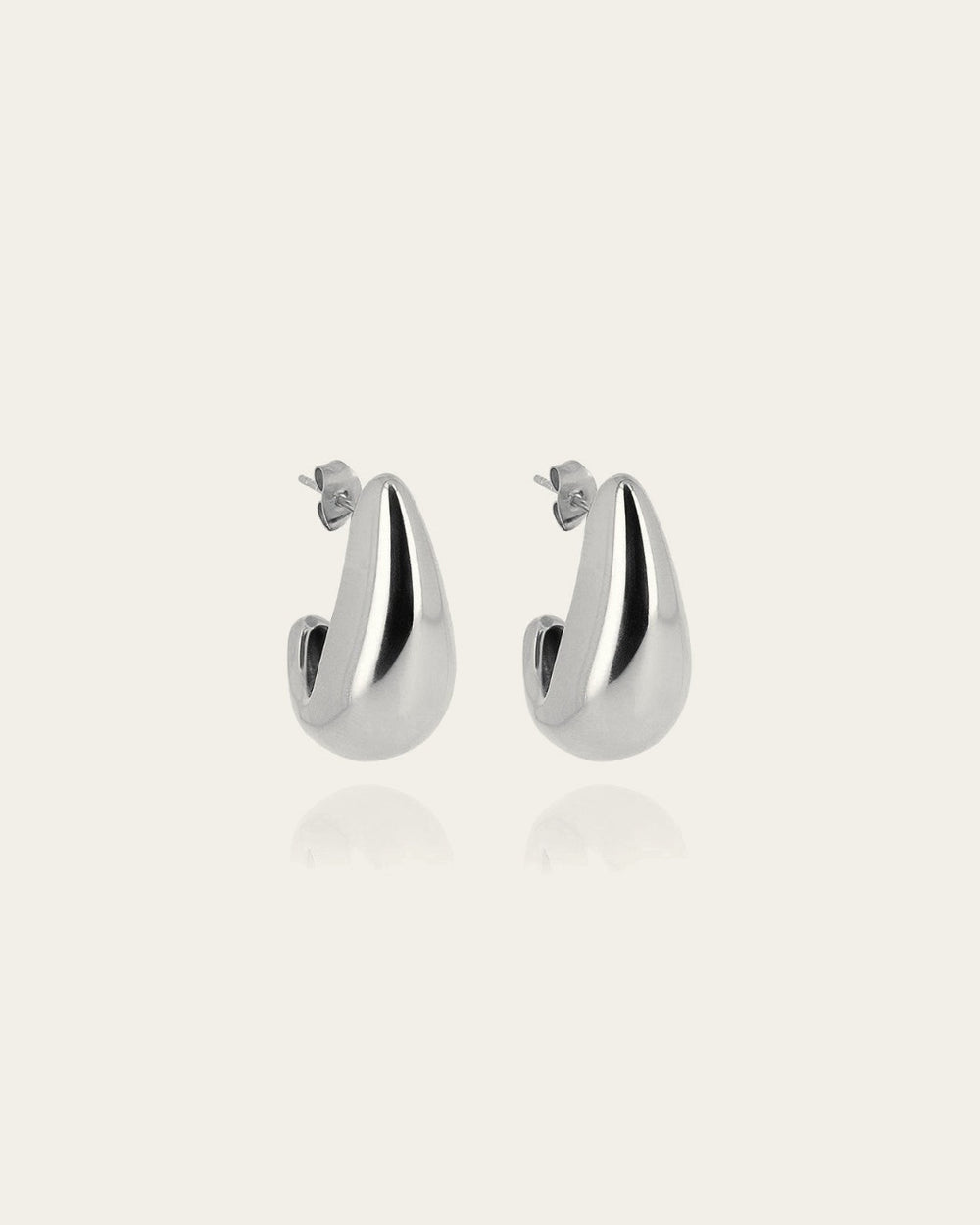 Boucles d'oreilles Agua (Acier)