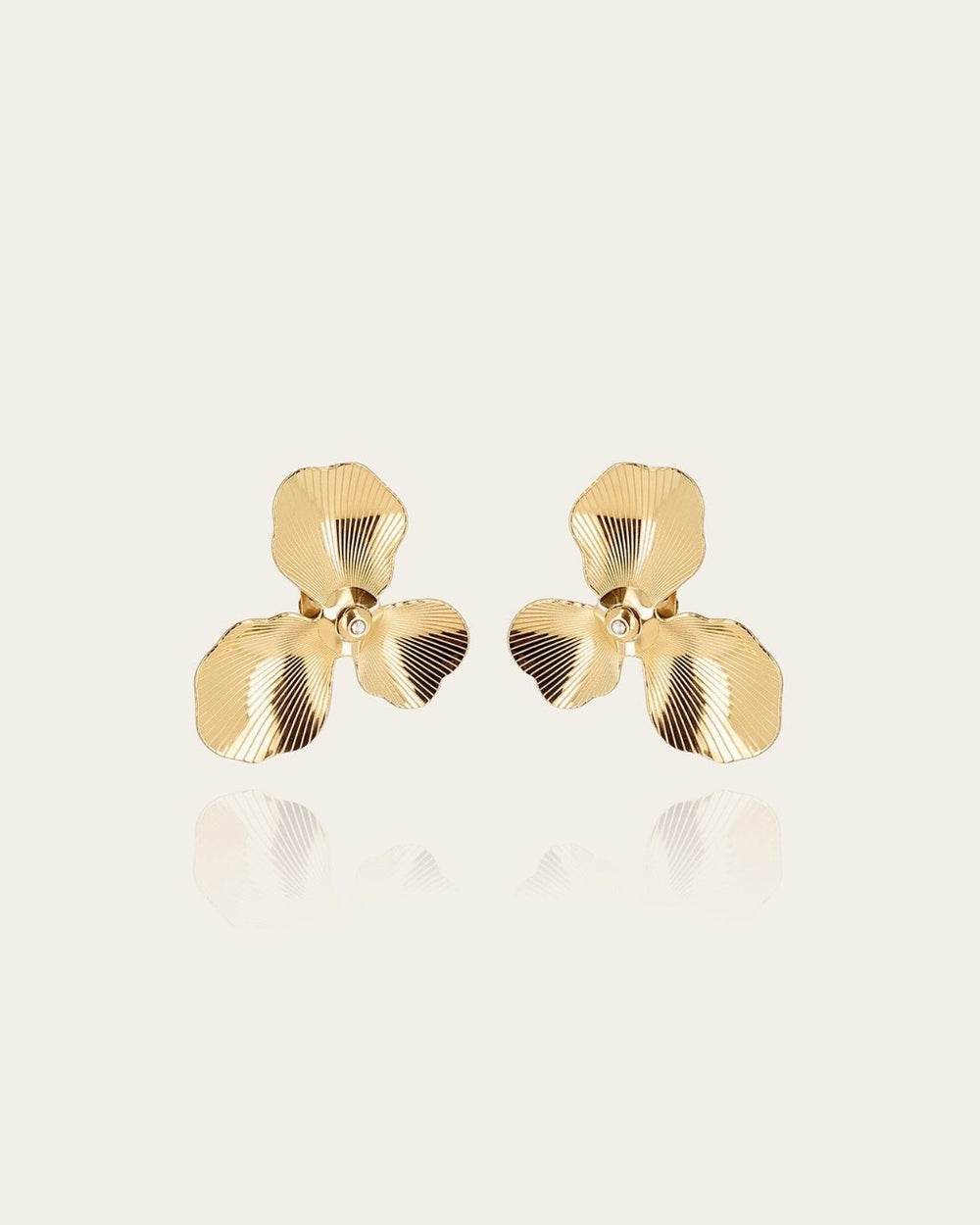 Kayna Earrings (Gold-plated Steel)
