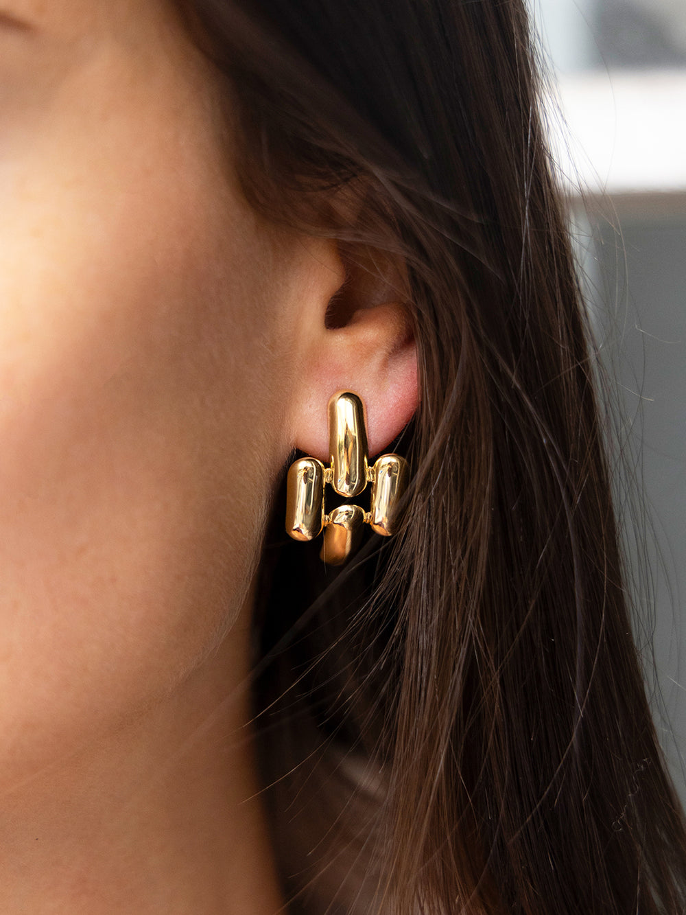Boucles d'oreilles Runica