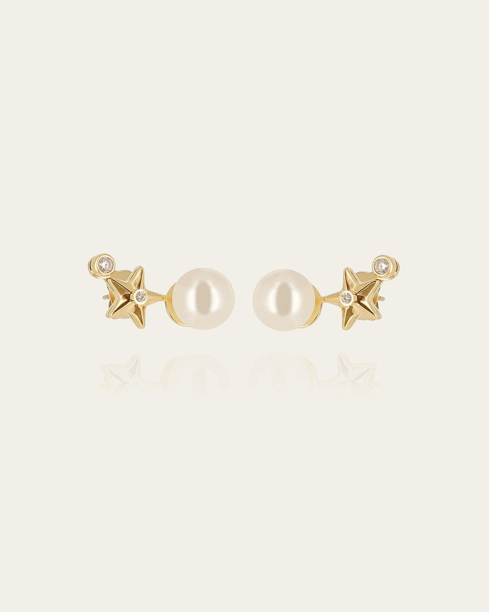 Topo Earrings (Gold-plated steel)