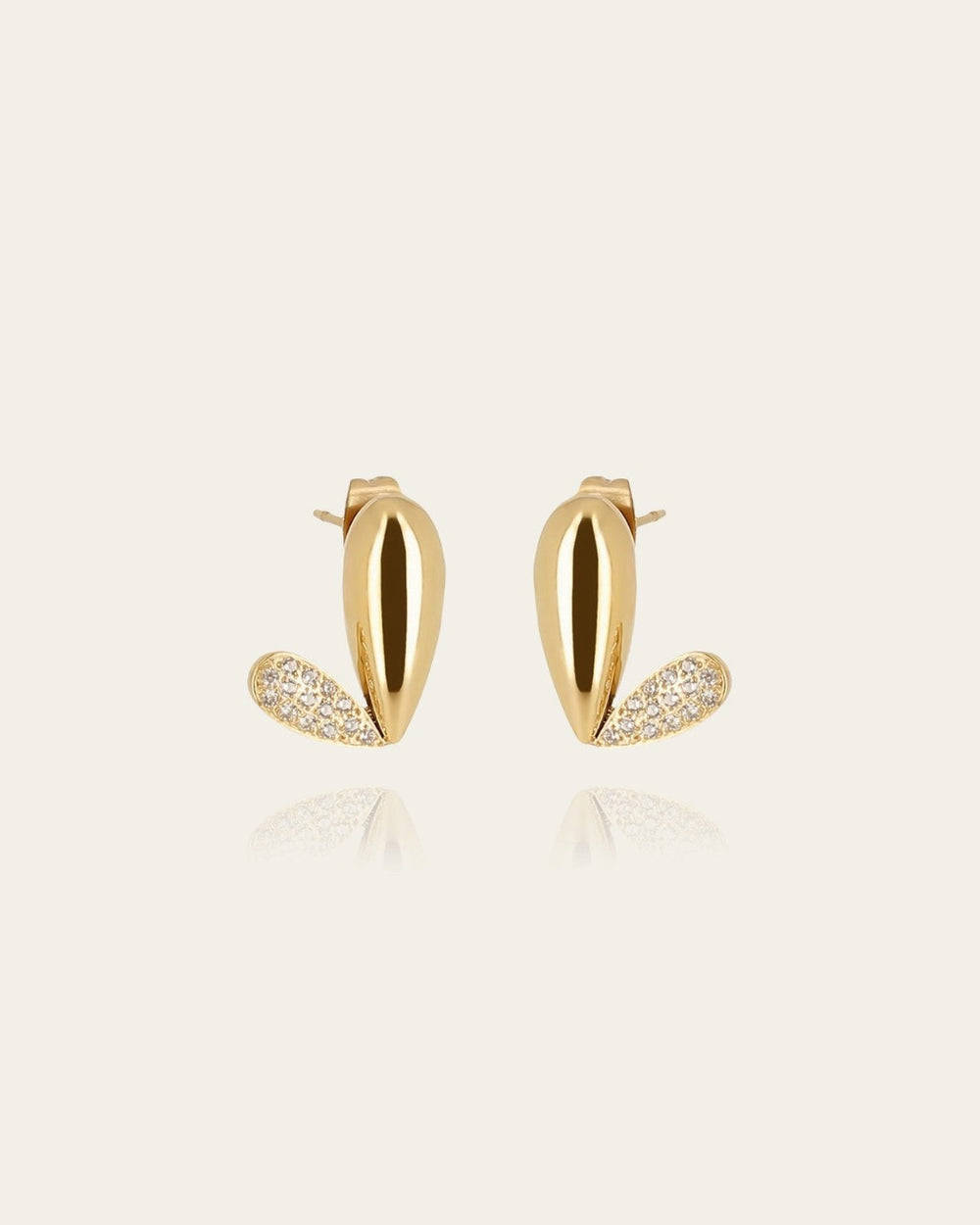 Riola Earrings (Gold-plated steel)