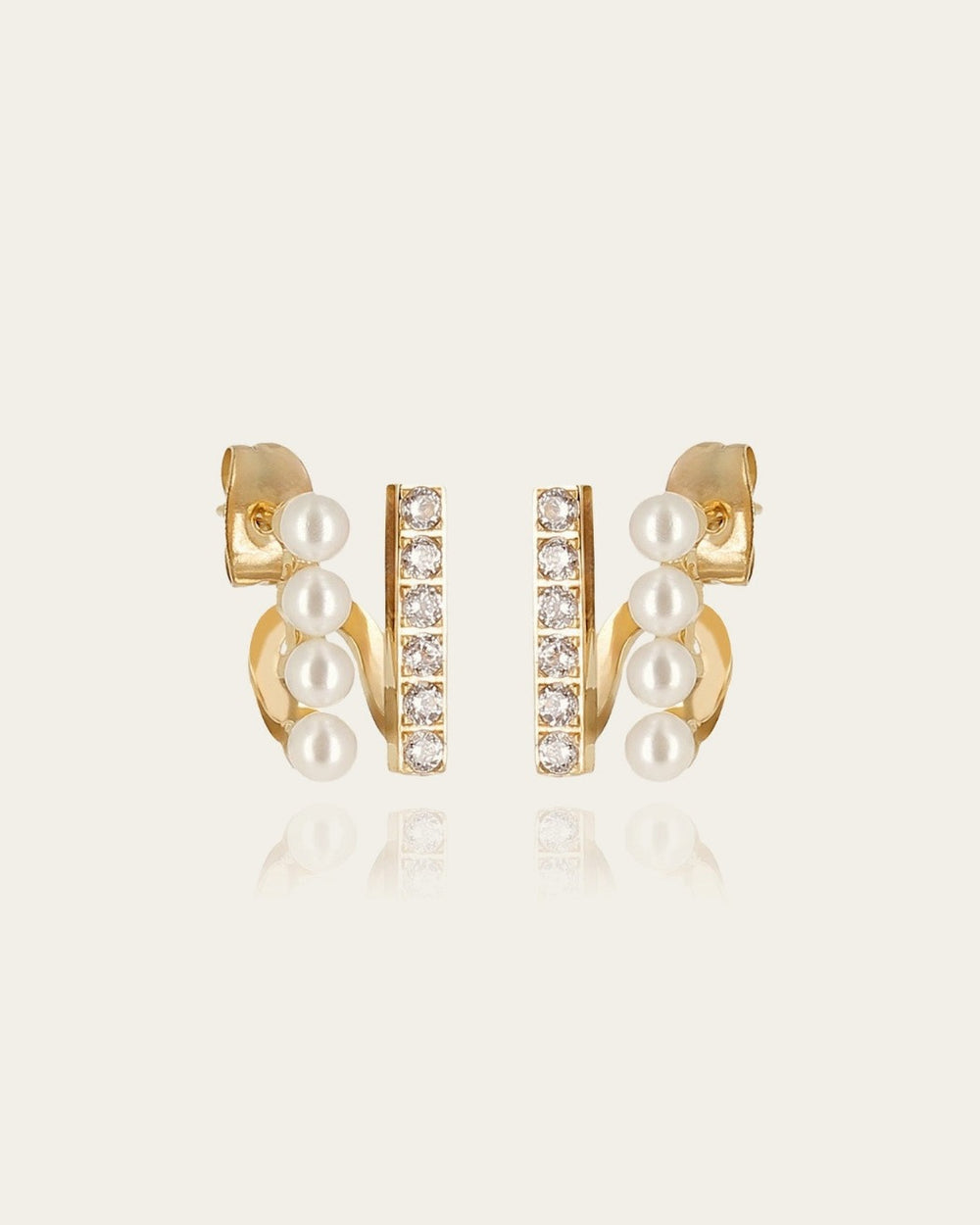 Gregorio Earrings (Gold-plated steel)