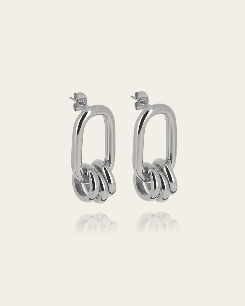Boucles d'oreilles Dorel (Acier)