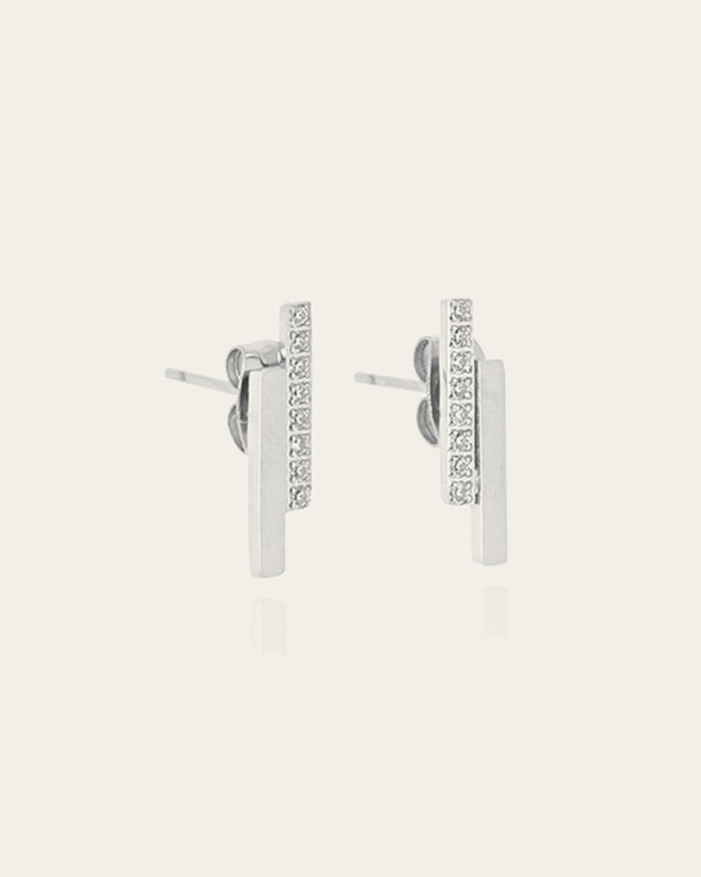 Boucles d'oreilles Sono (Acier)