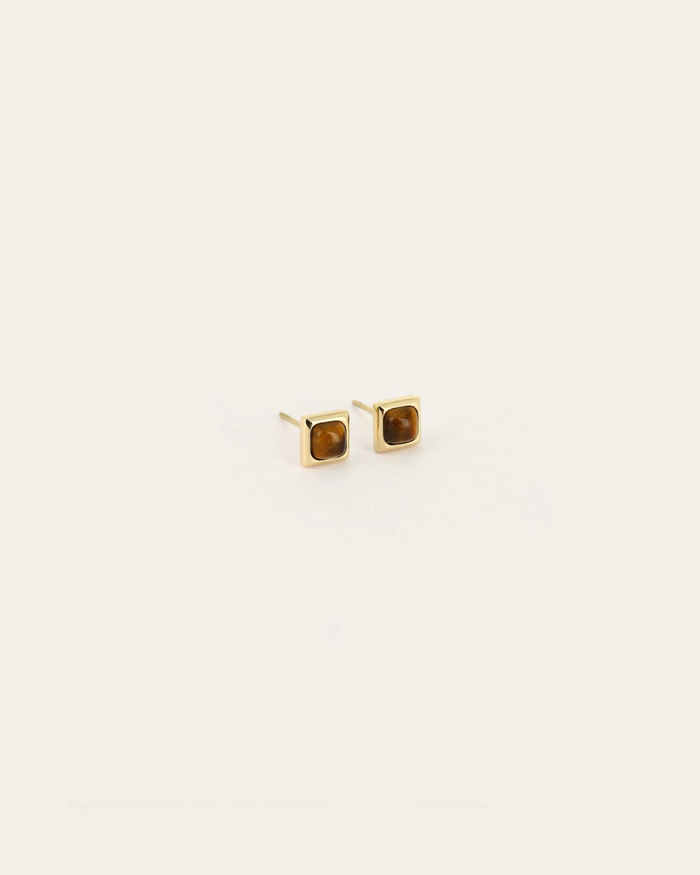 Boucles d'oreilles Ruy (Acier doré)