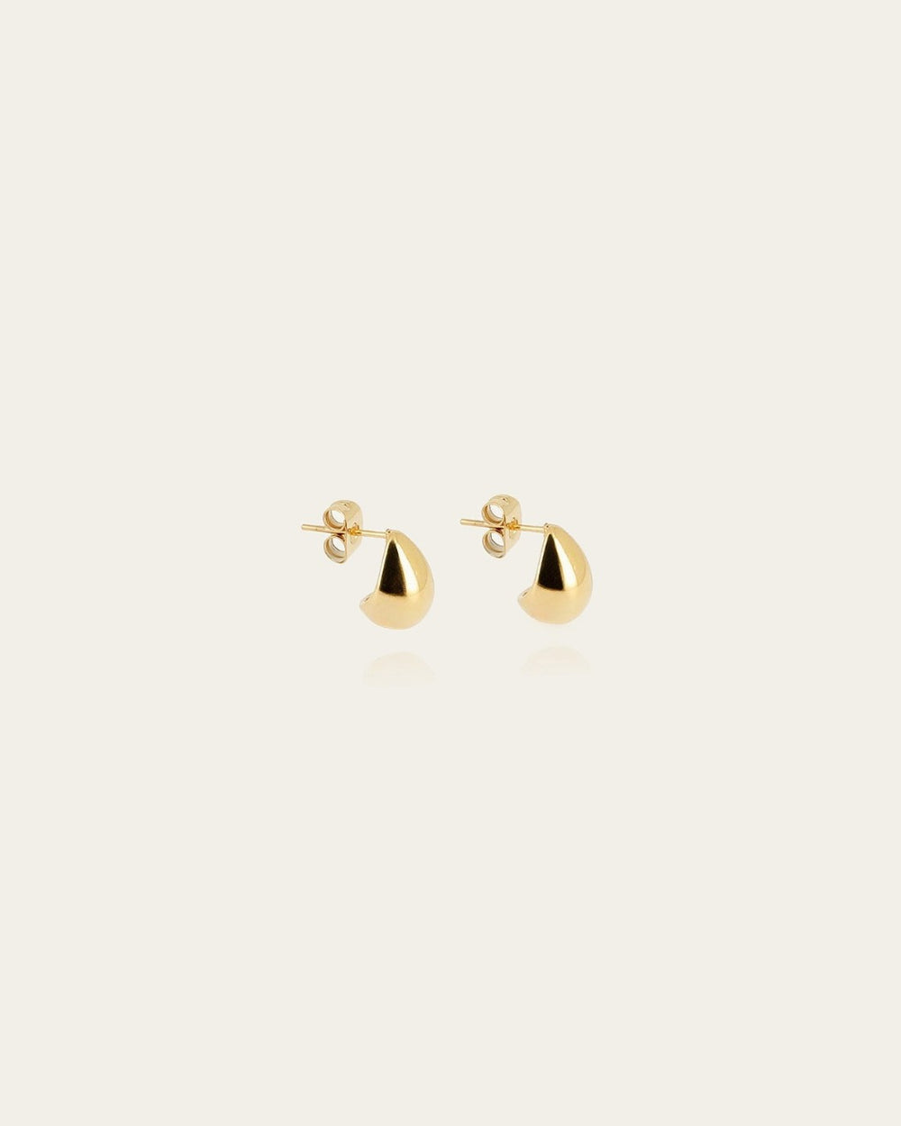Larme earrings (Gold-plated steel)