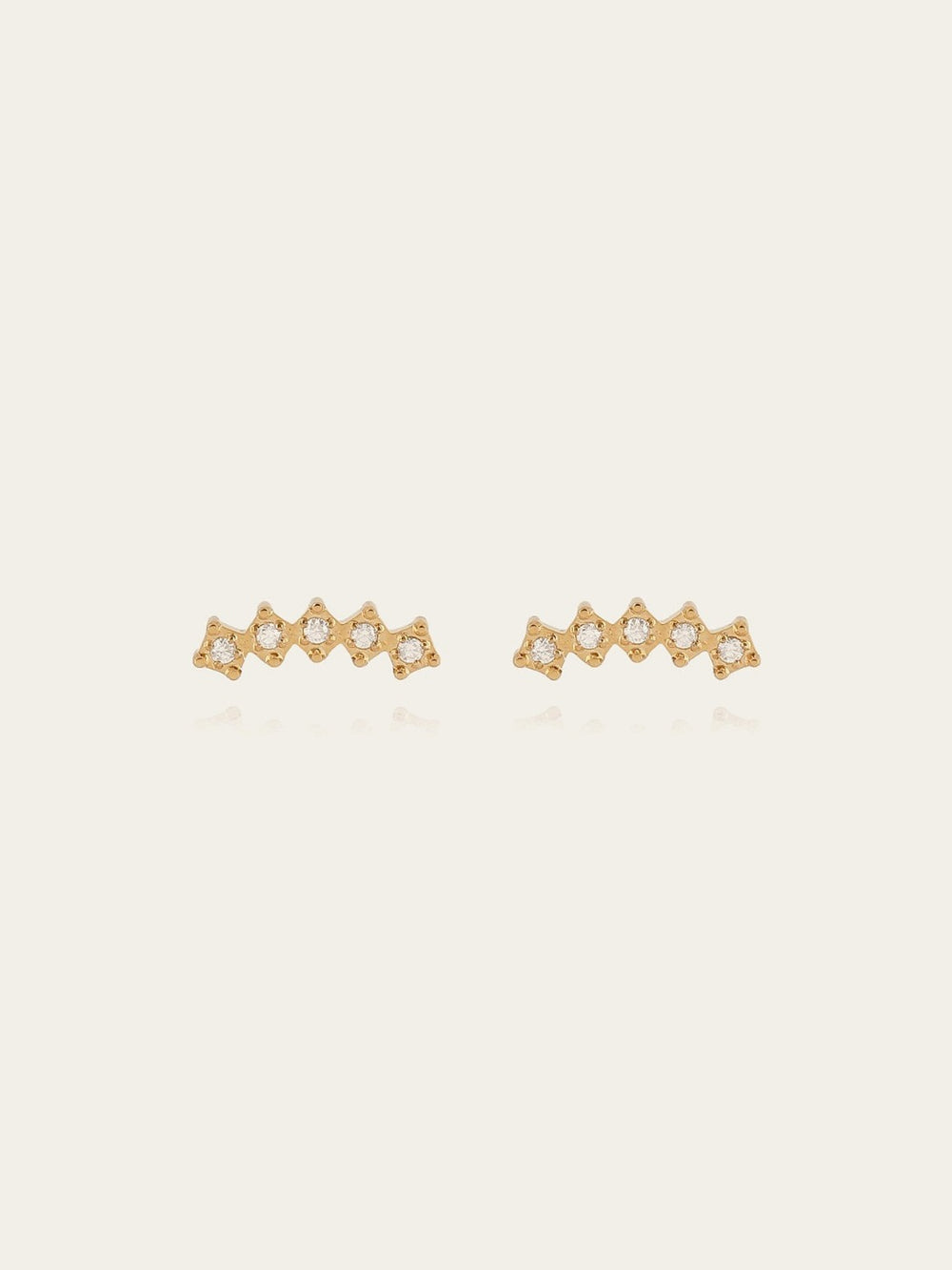 Mini boucles d'oreilles Cassis