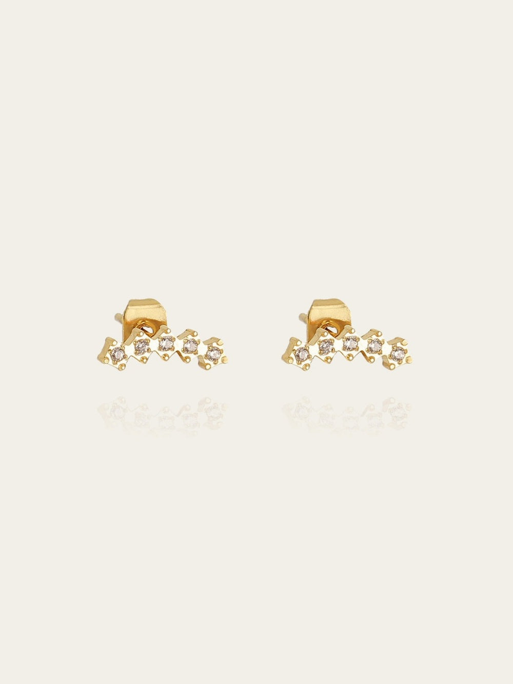 Mini boucles d'oreilles Cassis