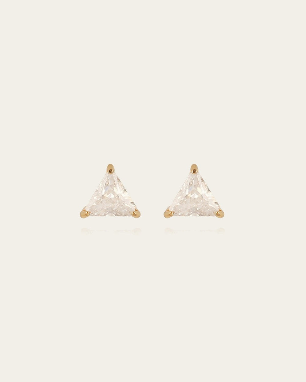 Boucles d'oreilles Auren (Acier doré)