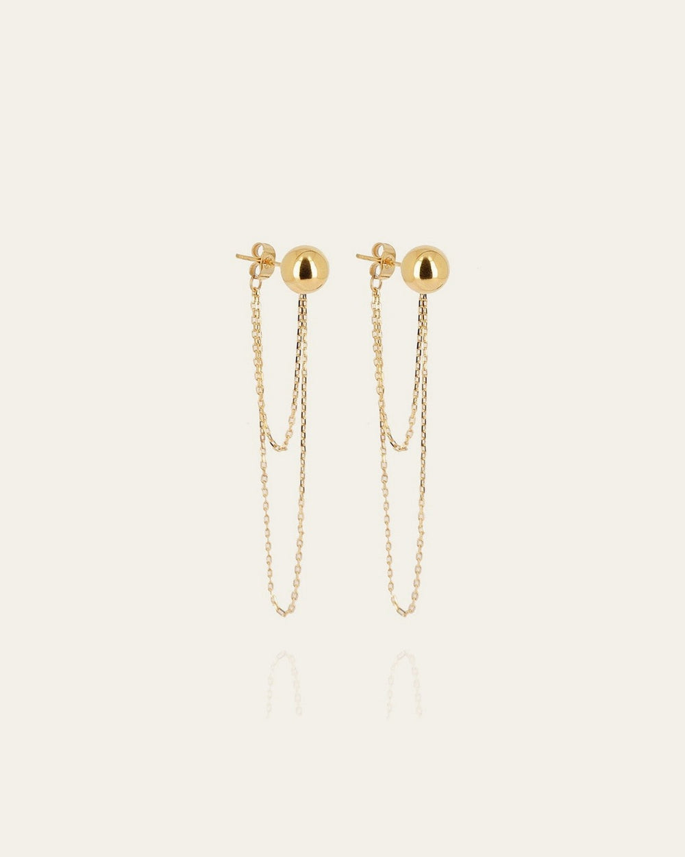 Narcissa Earrings (Gold-plated steel)