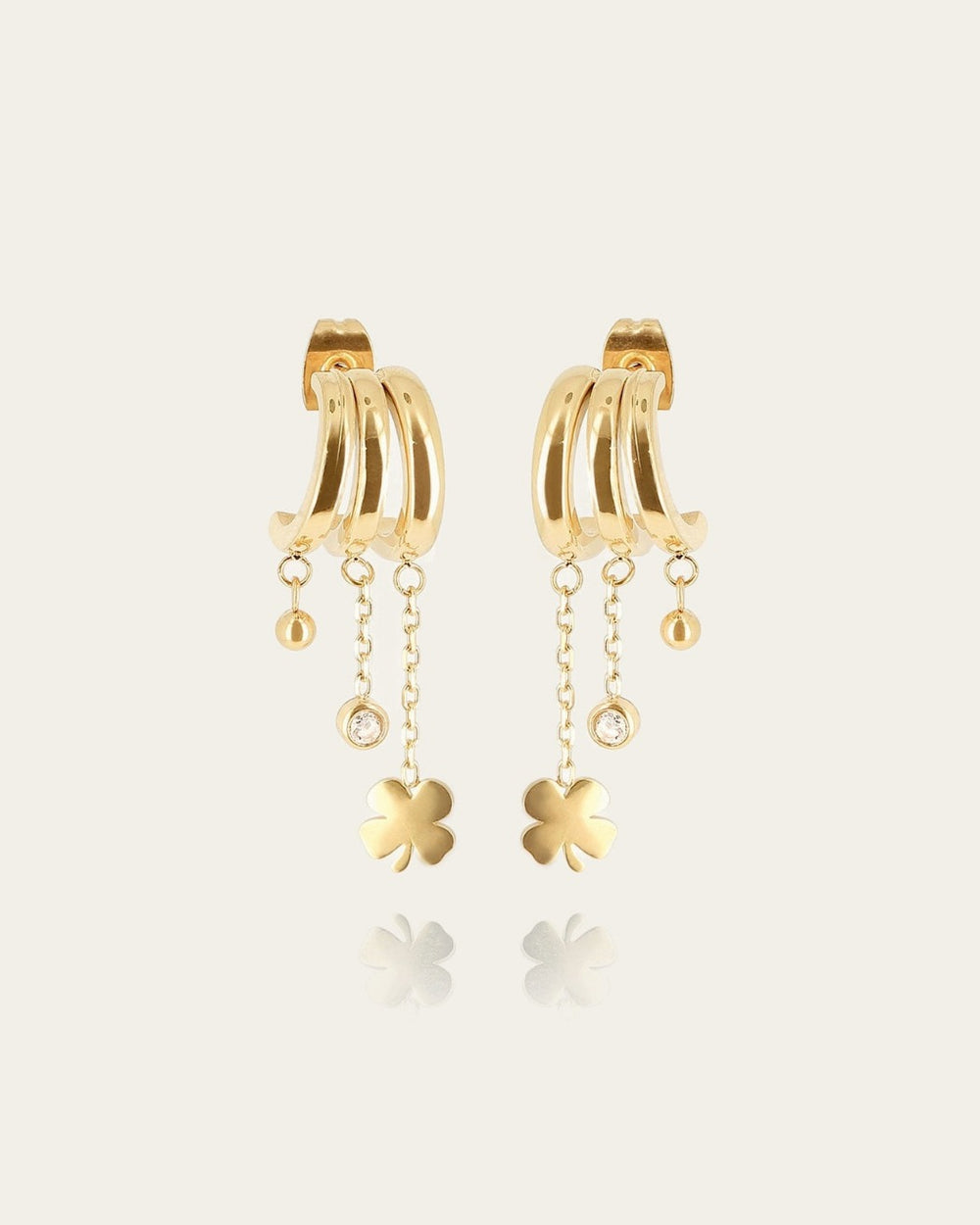 Lorena Earrings (Gold-plated Steel)