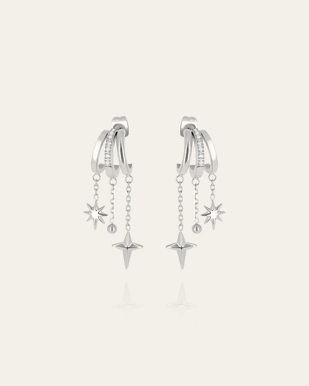 Valentina Earrings (Steel)