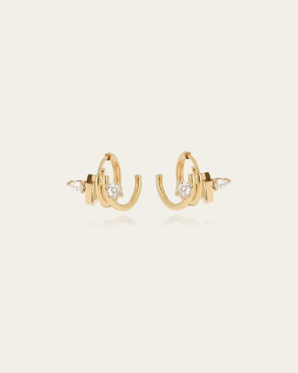 Veronica Earrings (Gold-plated steel)