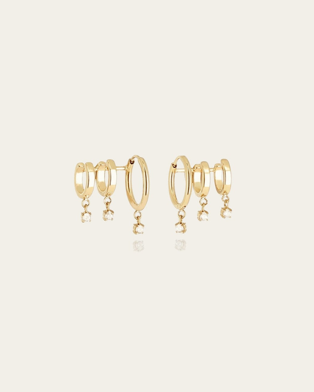 Leti Earrings (Gold-plated Steel)