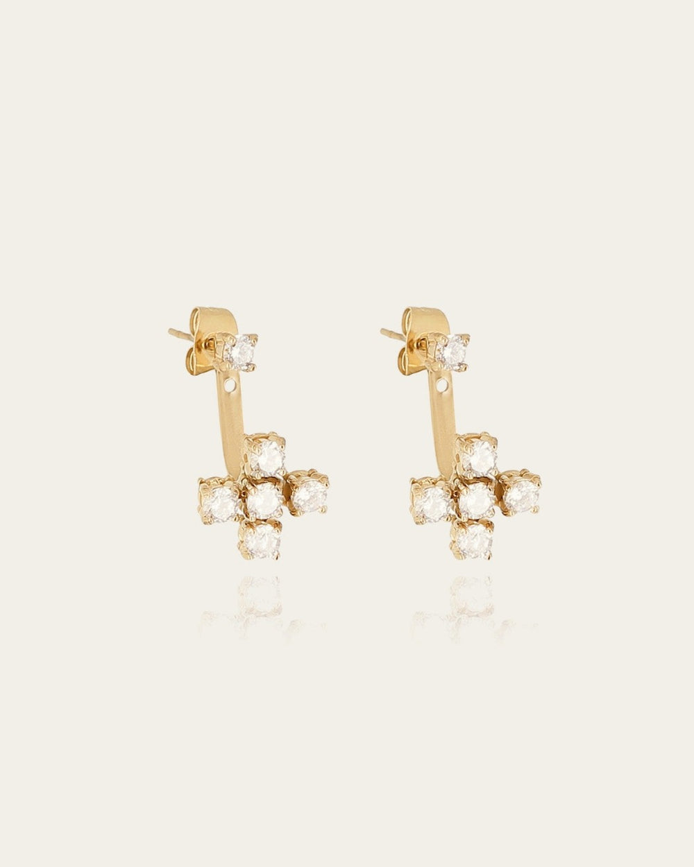 Pietro Earrings (Gold-plated Steel)