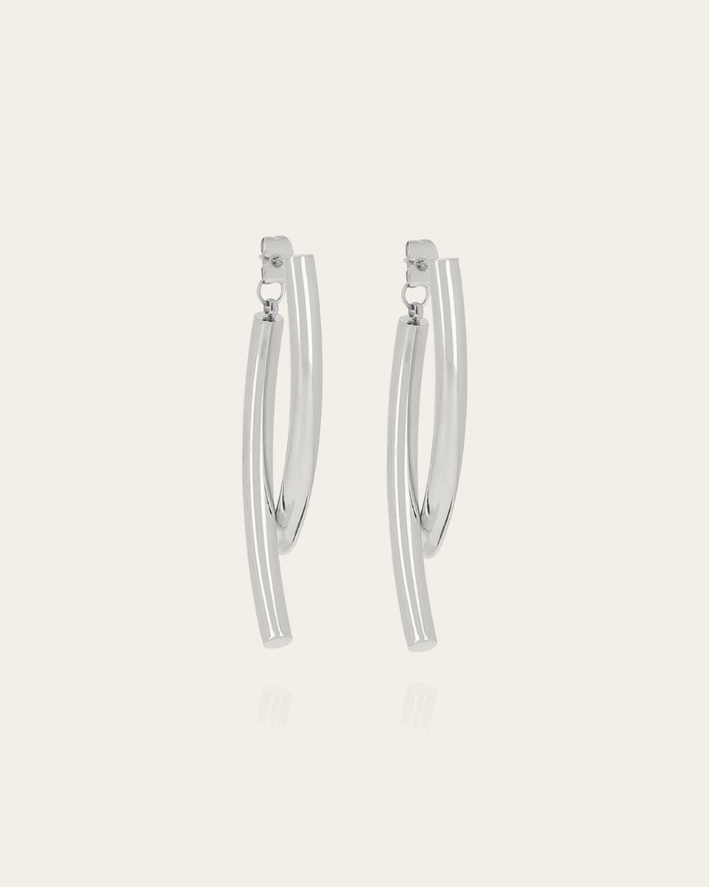 Boucles d'oreilles Kaida (Acier)