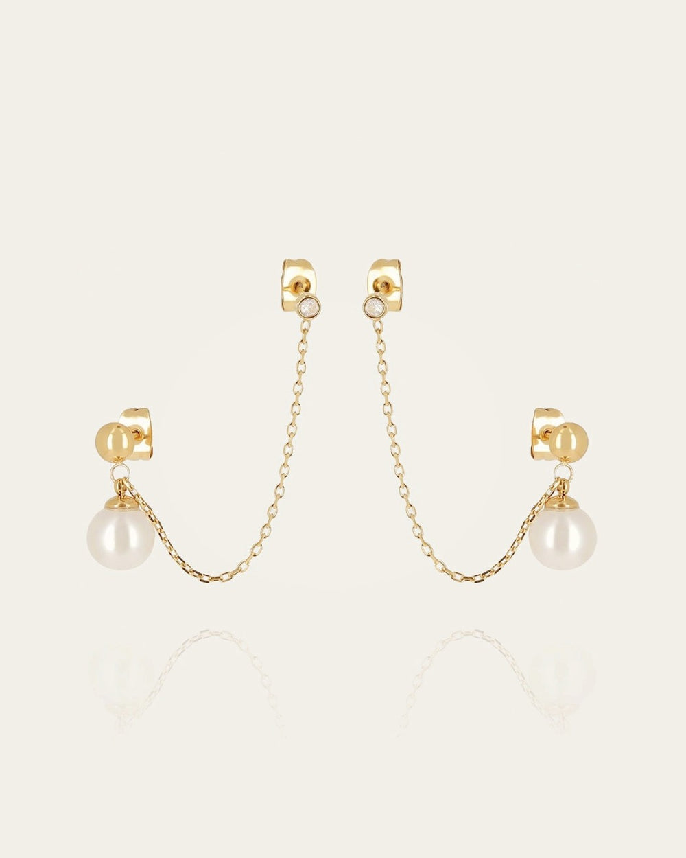 Orissa Earrings (Gold-Plated Steel)