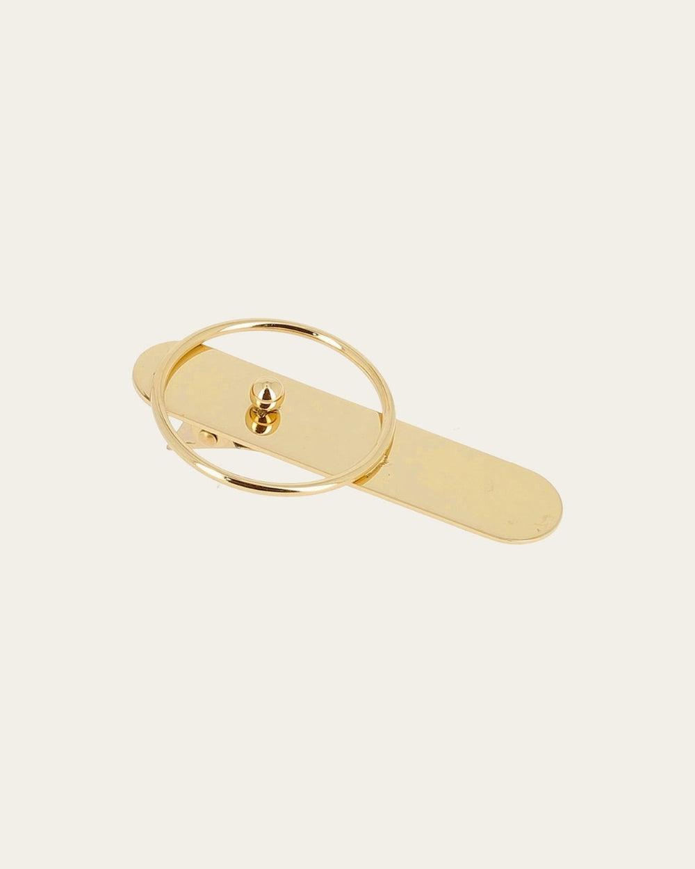 Barrette Ahiru (Acier doré)