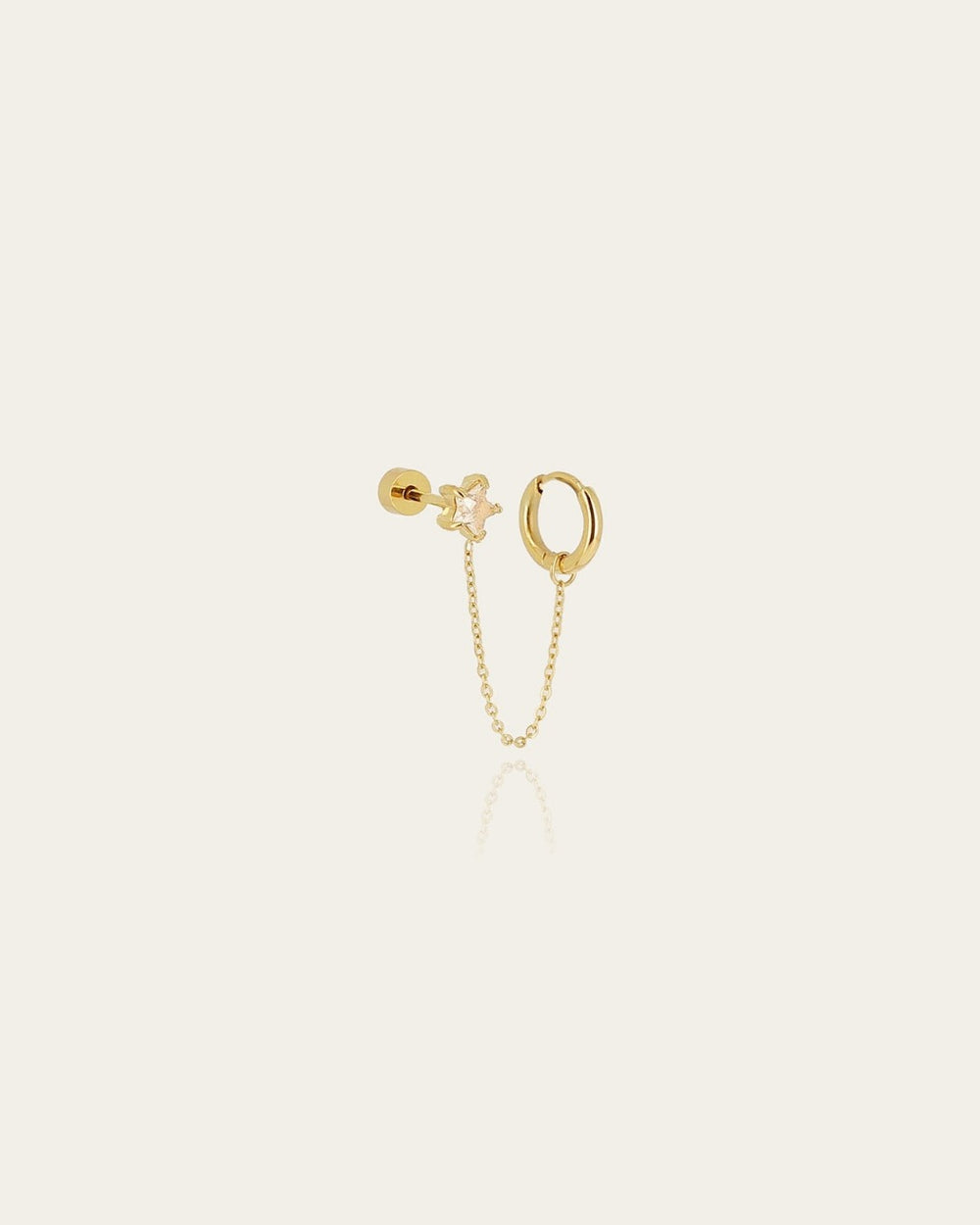 Piercing Rangiroa (Acier doré)