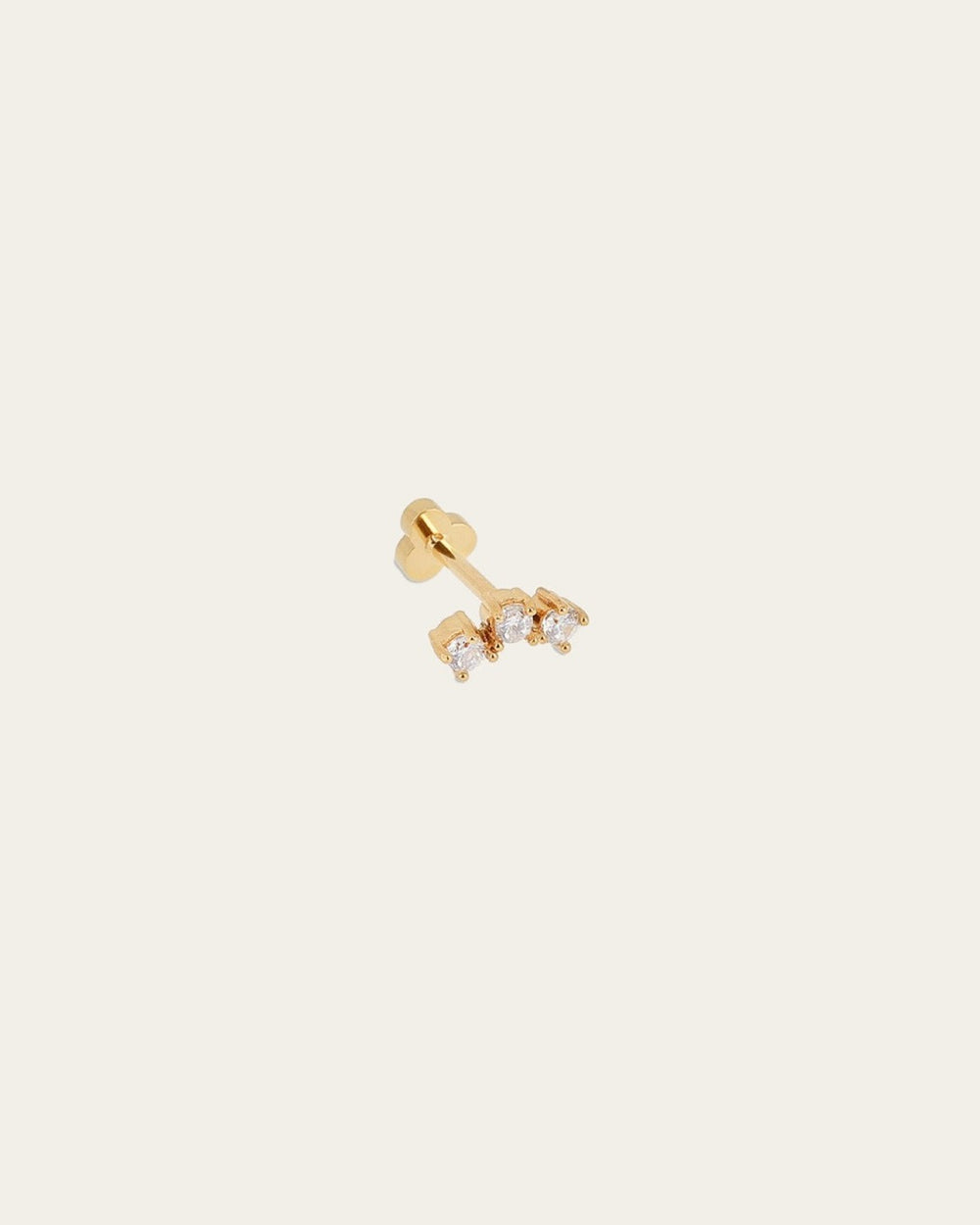 Cardiff Piercing (Gold-plated Steel)