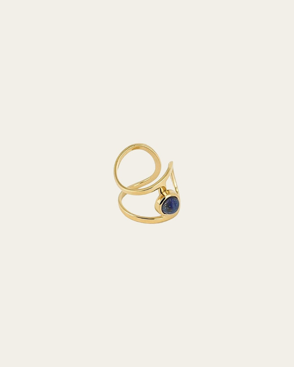 Vallauris Earcuff (Gold-plated steel)