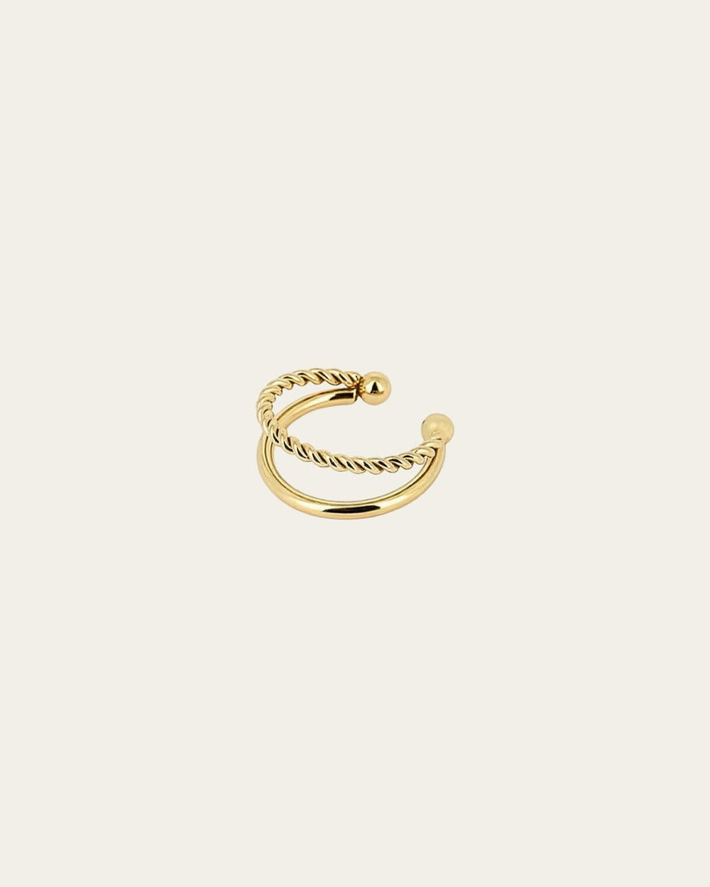Earcuff Randa (Acier doré)