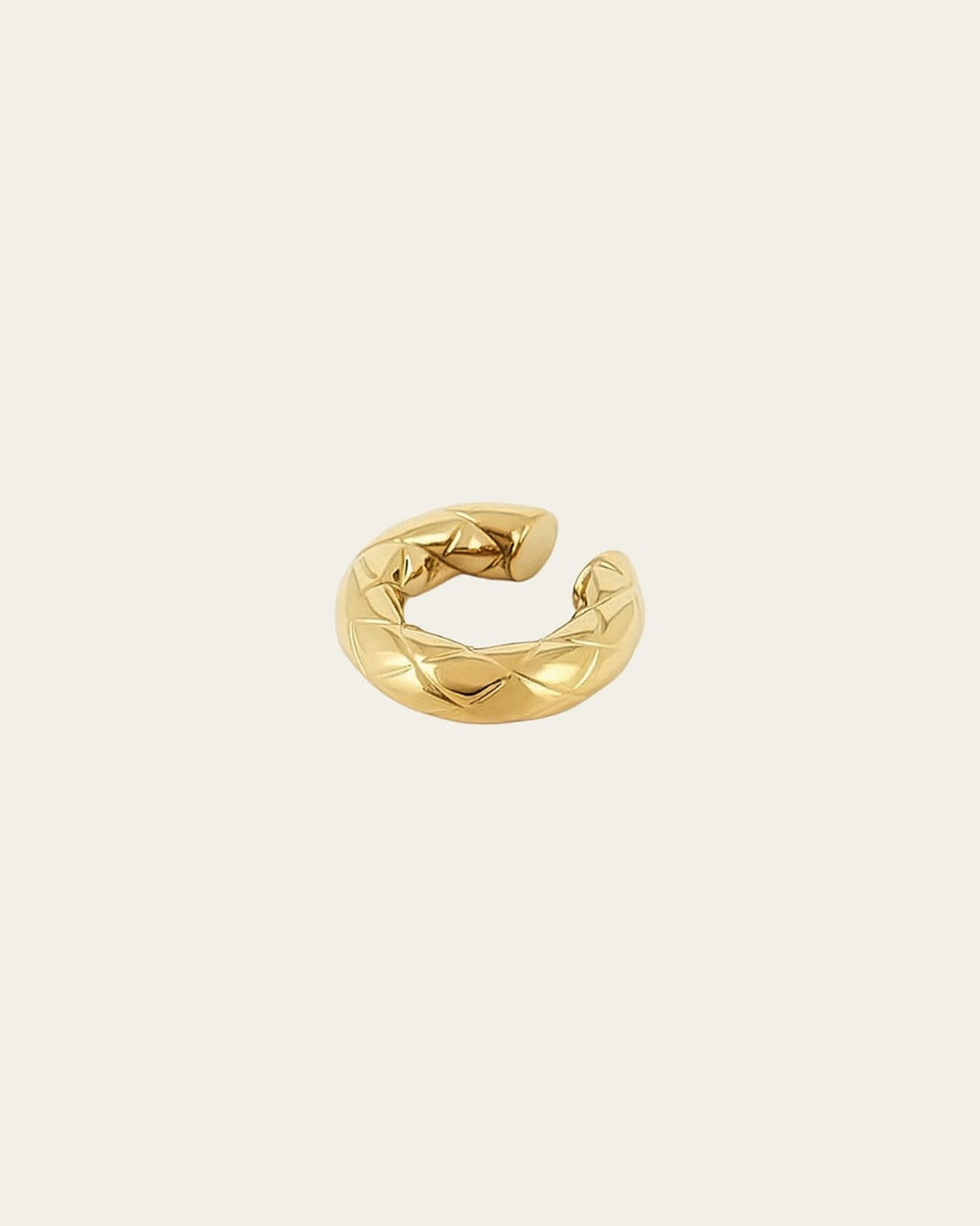 Earcuff Cétides (Acier doré)