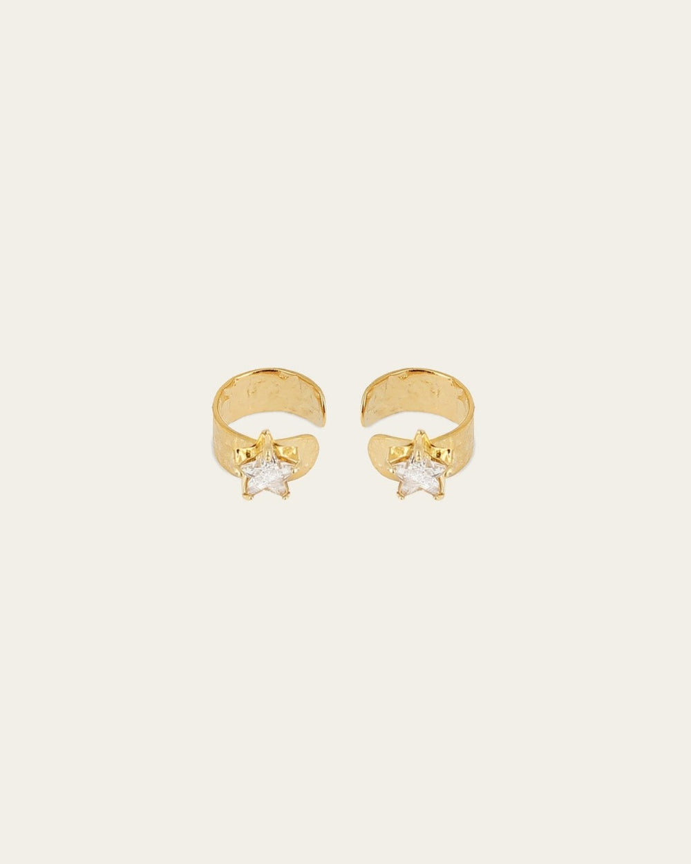 Earcuff Deah (Acier doré)