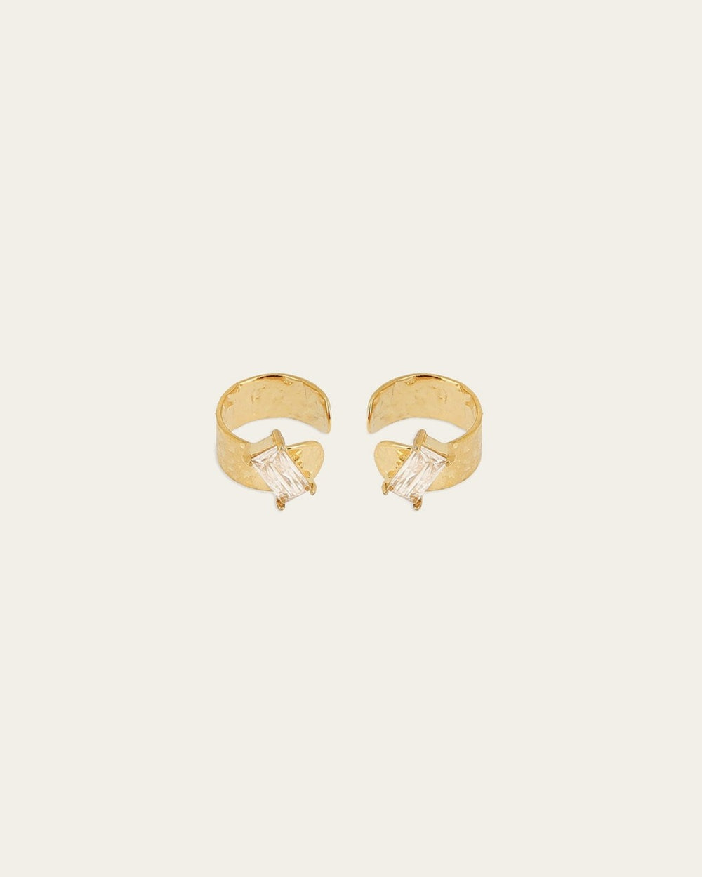 Earcuff Laurel (Acier doré)