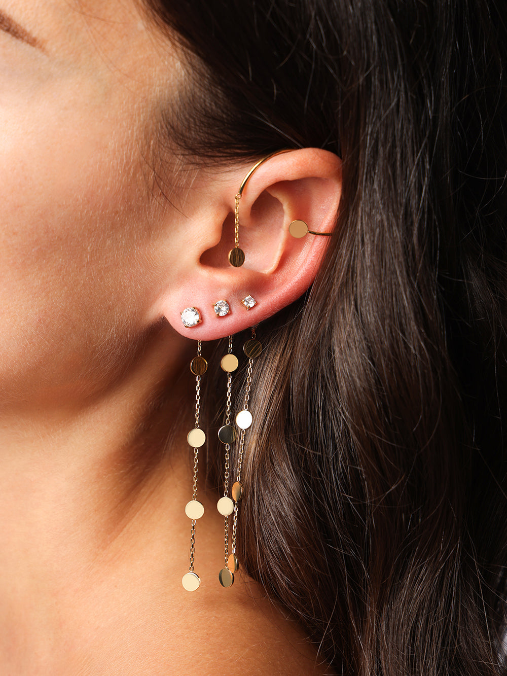 Bijou d'oreille Lagune