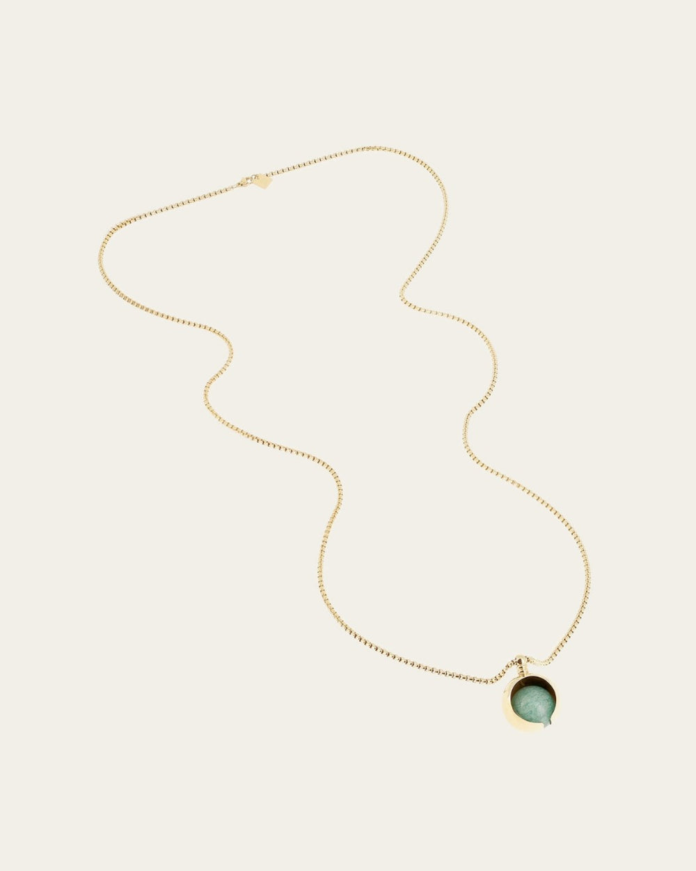 Tinkle String Necklace (Gold-plated Steel)