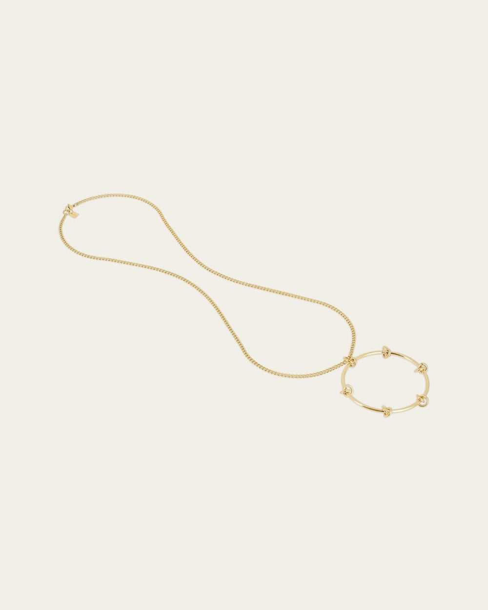 Salice String necklace (Gold-plated steel)