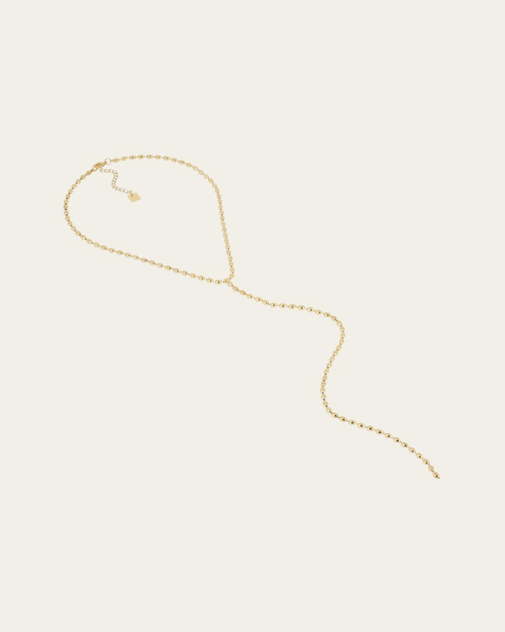 Deruta String Necklace (Gold-plated Steel)