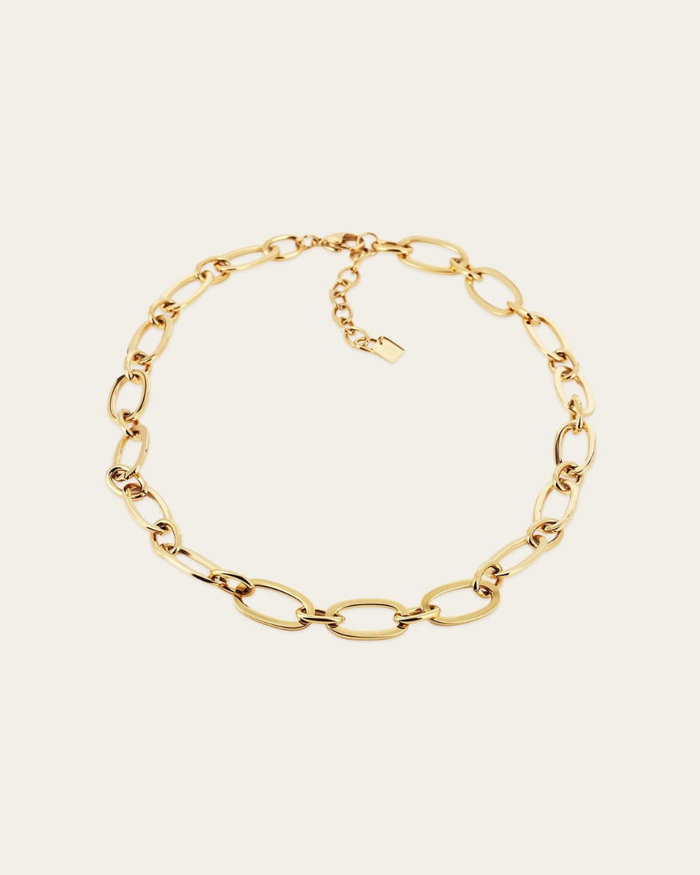 Collier Alix (Acier doré)