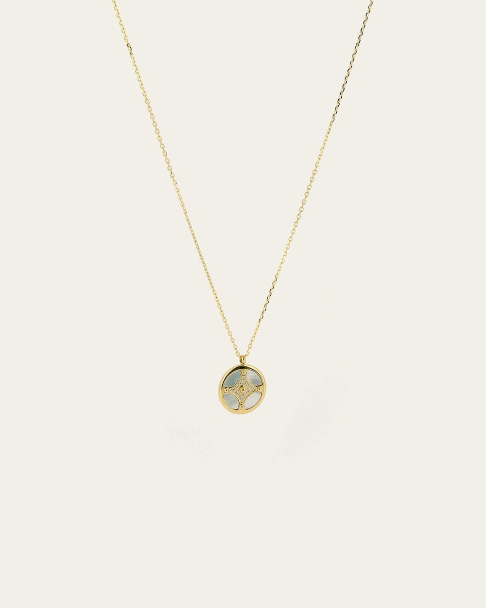 Collier Suzin (Acier doré)