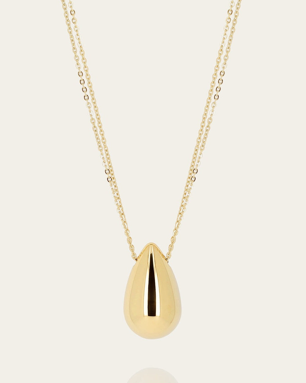 Lacrima Necklace (Gold-plated Steel)