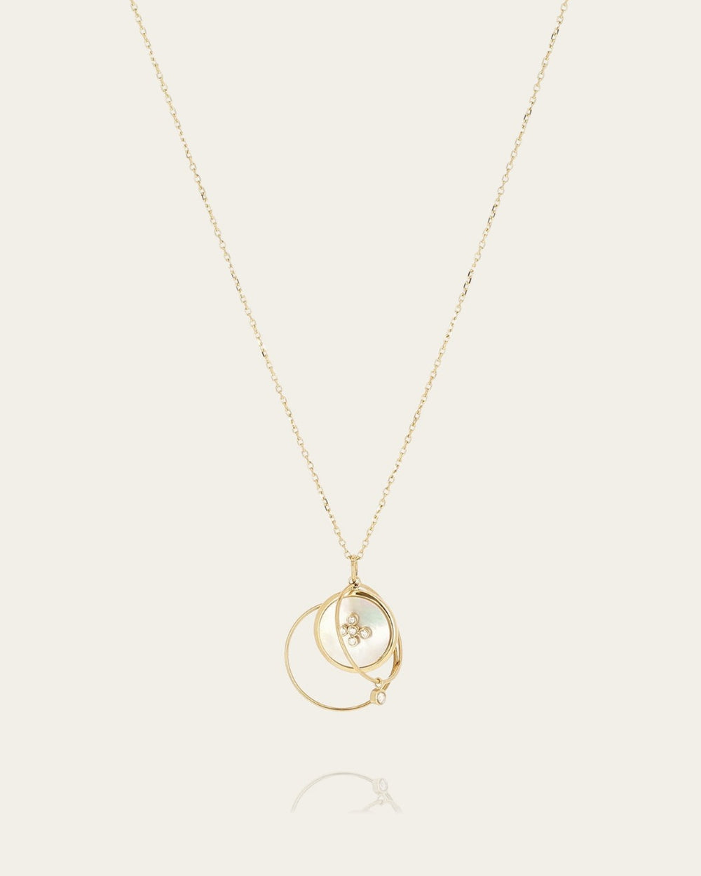 Collier Selis (Acier doré)
