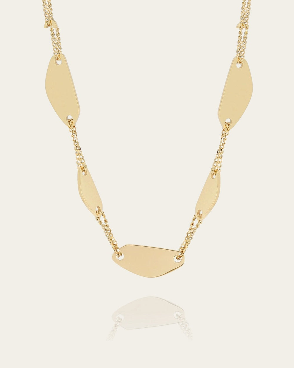 Agnone Necklace (Gold-plated steel)