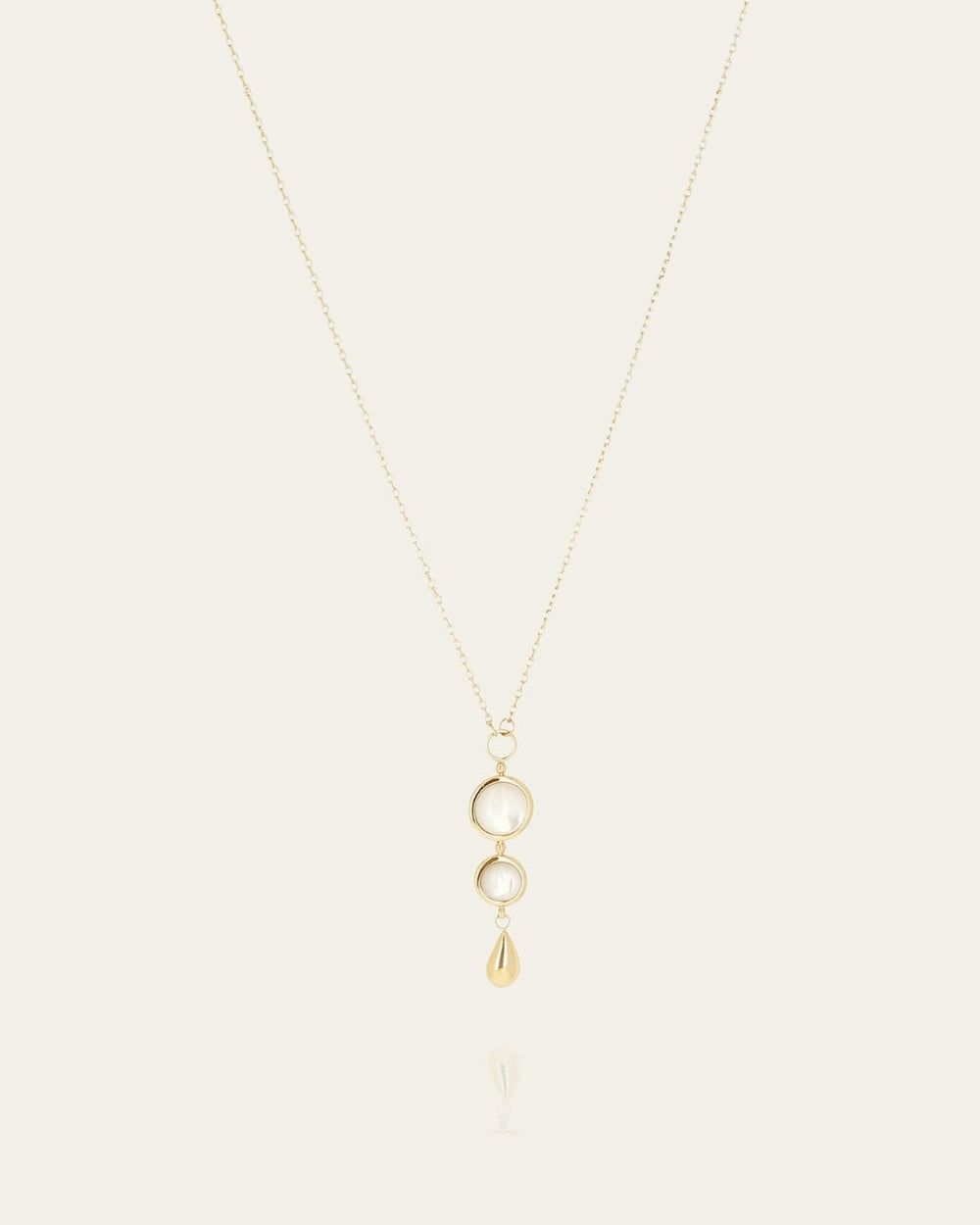 Collier Assemblage (Acier doré)