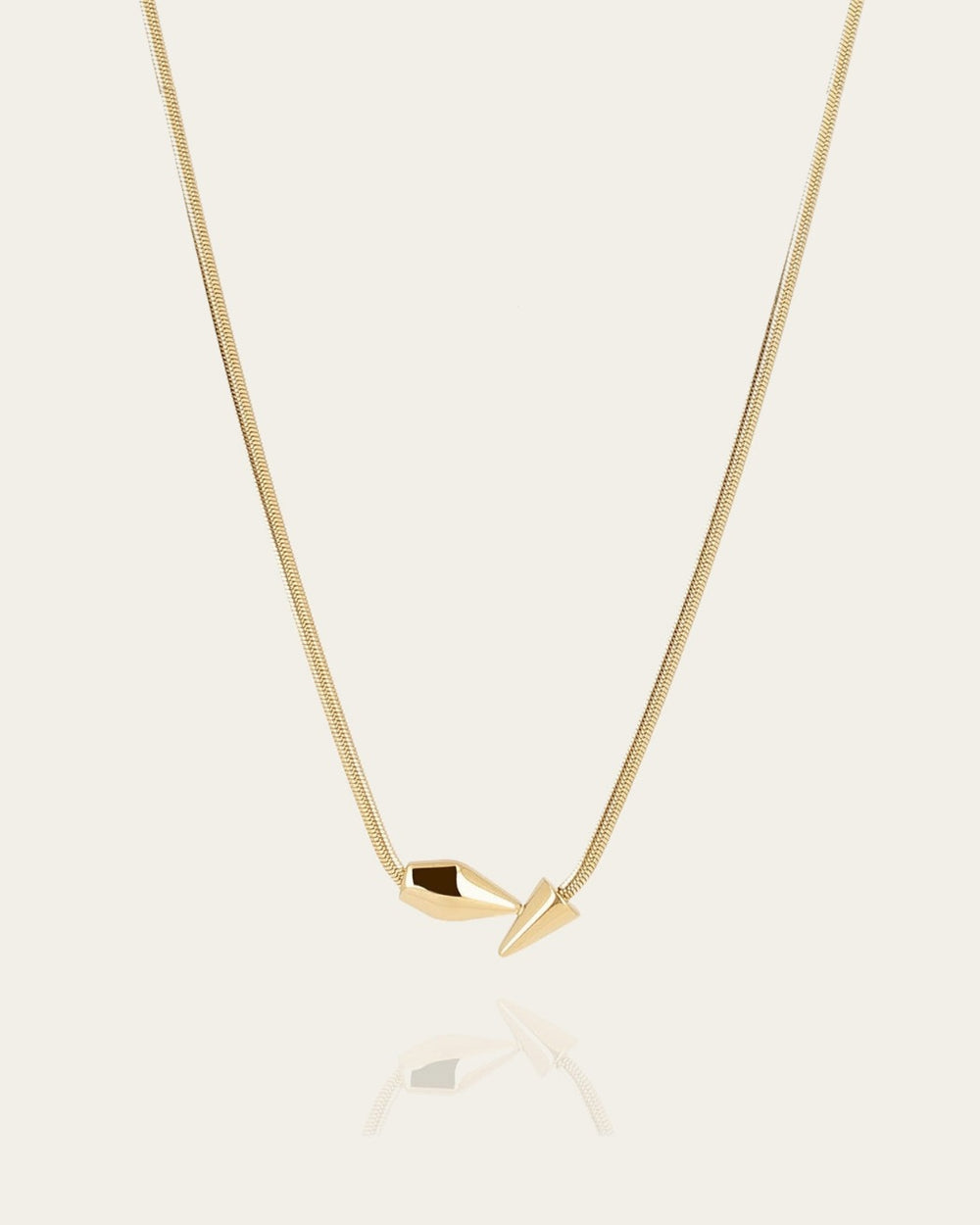 Collier Opalys (Acier doré)