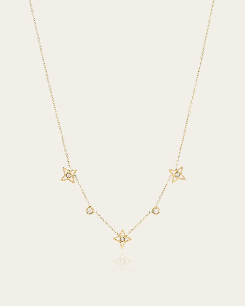 Collier Manhattan (Acier doré)