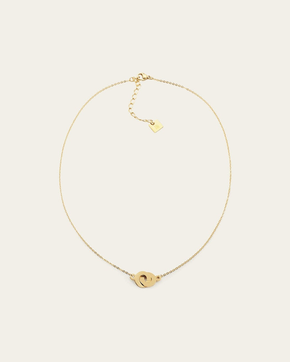 Collier Bow (Acier doré)