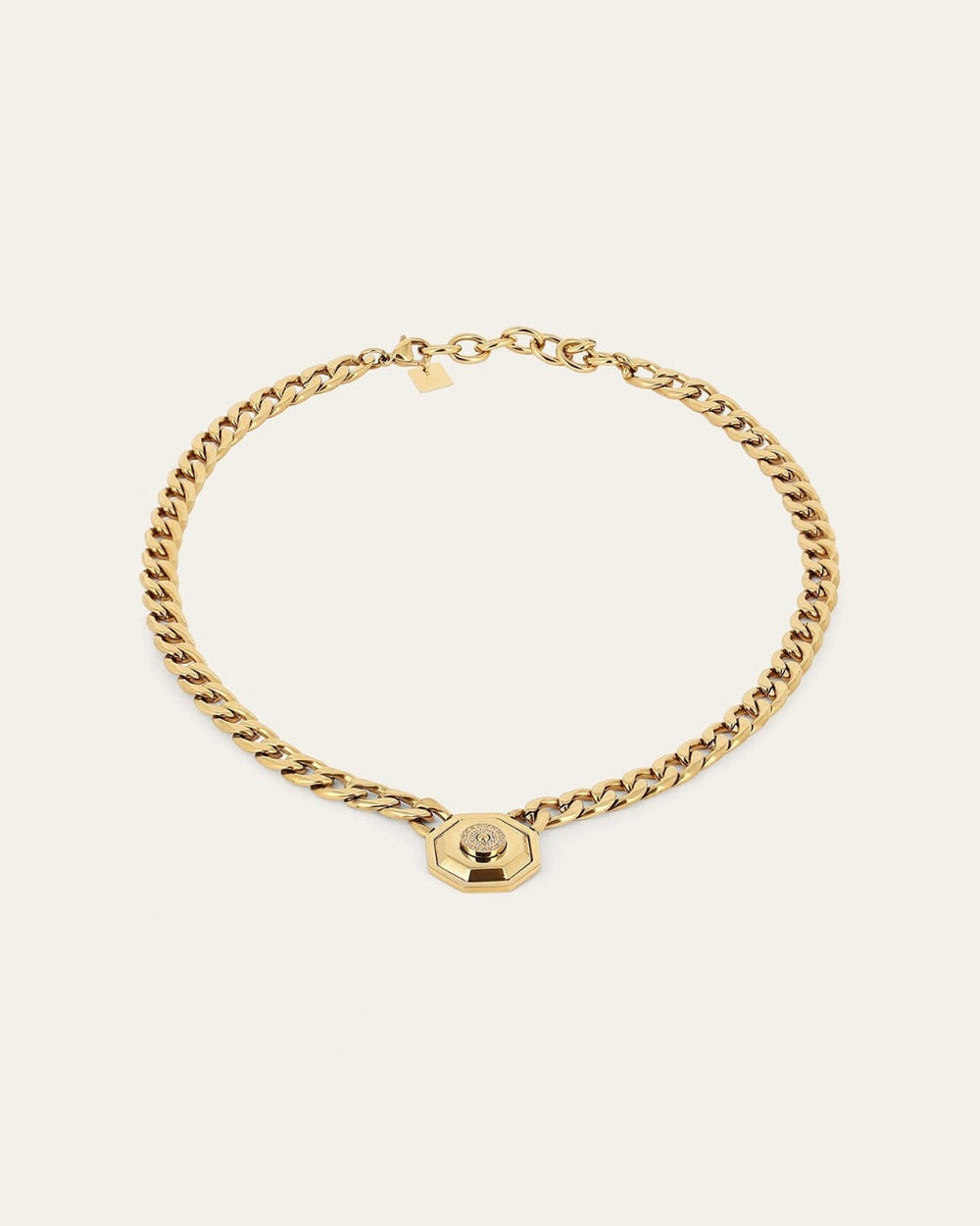 Leïla Necklace (Gold-plated steel)
