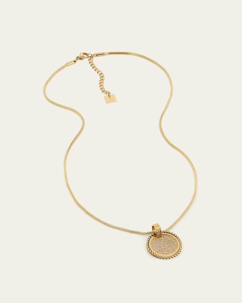 Collier Blunt (Acier doré)